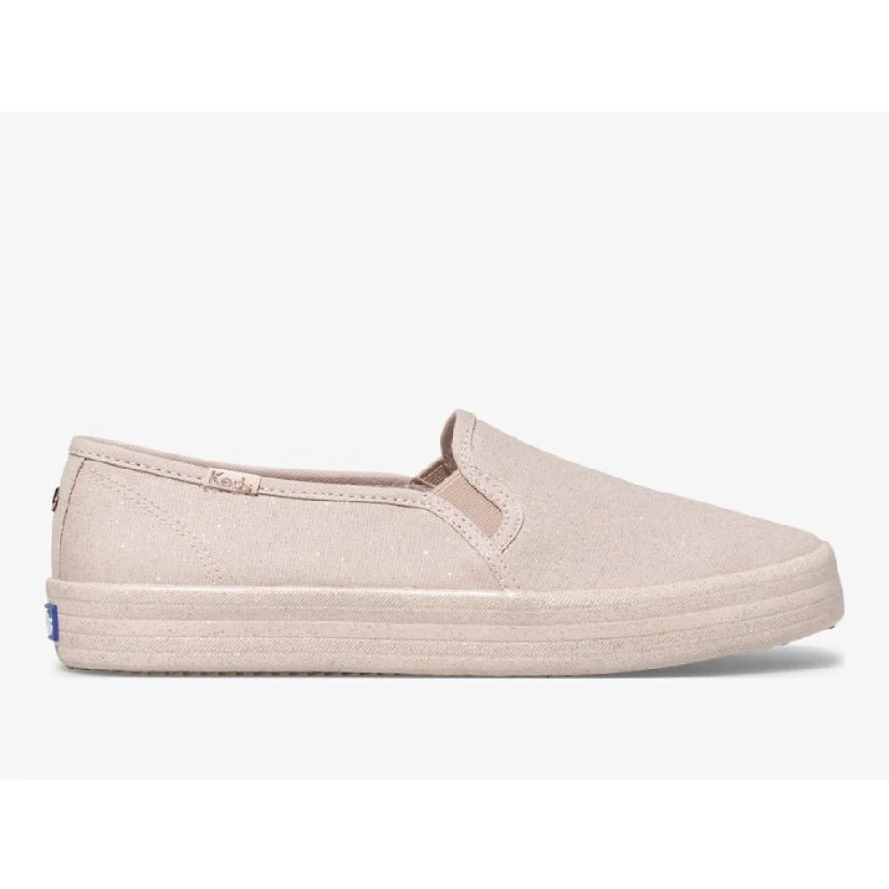 Women's Keds x kate spade new york Double Decker Glitter light pink, size 10